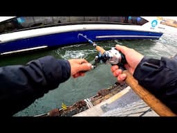 Fishing Under The East River NYC Ferry