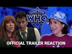 Doctor Who 60th Anniversary Specials | OFFICIAL TRAILER REACTION!!