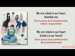 IVE - REBEL HEART | Lirik Terjemahan Indonesia