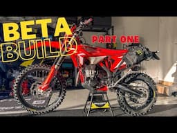 LIGHTWEIGHT Adventure Bike Build | BETA RR 480 | Part One