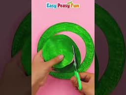 Paper Plate Snake Simple Craft Project