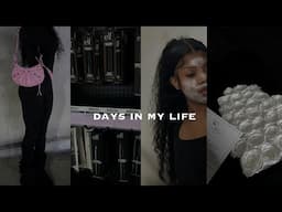 extremely chill days in my life | hair appt, shopping, grwm, painting + etc