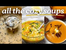 These COZY SOUPS Are Saving My Winter! (Also, Cheesy Drop Biscuits!) 🧀