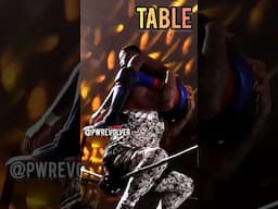 It's tables for... #WrestlingREVOLVER #RevolverVYBE #BDE #AJFrancis @VYBEGuys