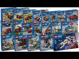 All LEGO City sets January 2025 Compilation/Collection Speed Build