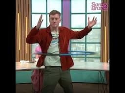 James Acaster Hula-Hooping on Sunday Brunch