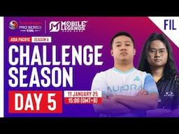 🔴 [FIL] AP Mobile Legends: Bang Bang | Snapdragon Mobile Challenge Season | Season 6 | Day 5