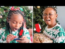 Siblings OPEN CHRISTMAS GIFTS, What Happens Is EMOTIONAL