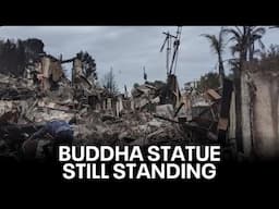 California woman loses everything in Palisades Fire, except Buddha statue | KTVU