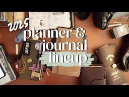 2025 Planner & Journal Lineup | All the things to keep me productive