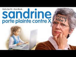 Sandrine ROUSSEAU vs X - DEBUNKAGE d'une Stratégie Politique  - LES TERMES