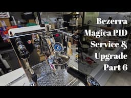 Bezzera Magica PID espresso machine | Milk frothing & installing new shower screen | Part 6