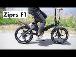 Ziprs F1 Folding E-Bike Review - Stylish Design & Torque Sensor