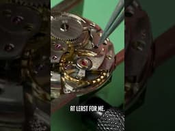 The Best Part of Watch Repair