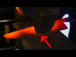 Forging A Thin Knife Edge.  How Thin ?