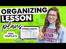 How I Organize My Lesson Plans for Every Unit | Falling in Love With Teaching Again Vlog 68