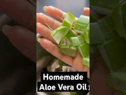 DIY Aloe Vera Oil for Healthy Strong Hair ❤️#hairgrowth  #shorts  #haircaretips  #preityprerna