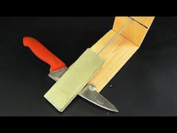 Amazing Method to Sharpen a knife To Razor Sharp: Sharpening Like a Pro!