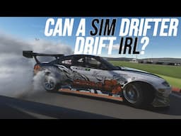 Can a SIM Drifter DRIFT IRL? | Drifting IRL for first time! [Victor Alves]