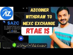 Azc Mining App Withdrawal to Maxi Exchange |AZC Coiner Listing At 1$ ?