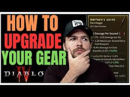 Diablo 4 - How To Upgrade Your Gear & Jewelry