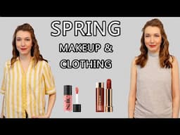 spring makeup and wardrobe refresh | thrifted clothing, new Merit lipsticks and more