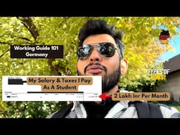 101 Guide to Part time Jobs in Germany as an International Student | Types Of Taxes  | Earn €2K