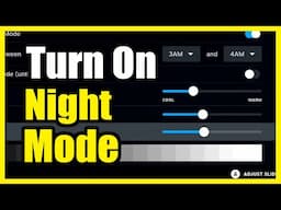 How to Turn On Night Mode for Eye Comfort on Steam Deck (Easy Tutorial)