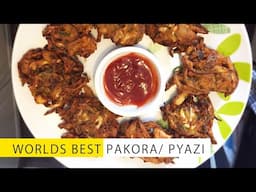 HOW TO MAKE PAKORA | NEPALI SNACK | PYAJI PAKORA| SIMPLE RECIPE FOR BEST PAKORA | ENGLISH SUBTITLE