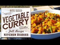 ★ Veganuary: Sweet Potato & Chickpea Curry Recipe - No Oil (Kitchen Diaries, Homegrown Ingredients)