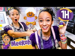 Meekah Makes A Gingerbread Man! | Educational Videos for Kids | Blippi and Meekah Kids TV