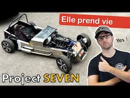 Prépa reconstruction Lotus SEVEN ! Elle s'allume enfin ! [Seven project #13]