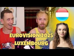 LUXEMBOURG EUROVISION 2025 REACTION - Laura Thorn - La poupée monte le son