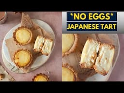 I Baked Eggless Japanese Cheese Tarts - Hokkaido Bakery Style