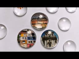 How to make a glass ref magnet | photo magnet