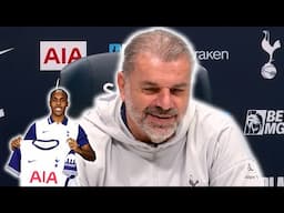 'Mathys Tel is AMBITIOUS! Feels he can reach VERY TOP!' | Ange Postecoglou | Liverpool v Tottenham