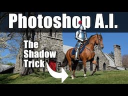 Photoshop AI Generative Fill: The Shadow Trick