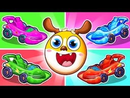 Toy, Toy, Toy! Five Little Toy Cars | Funny Kids Songs by DooDoo & Friends