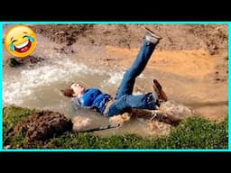 Funny Fail Videos Compilation 😂 TRY NOT TO LAUGH 😂 Pranks - People Being Idiots #27 - By Just F7 🍿