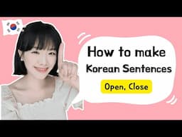 The Easiest Korean Sentences for Beginners - Day1