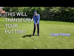 Linear force will improve your putting