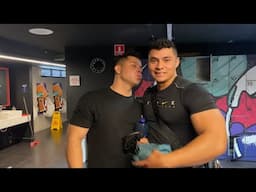 CASI ME BESAN EN EL GYM 😡- ASÍ VA ÉL VOLUMEN 🧬