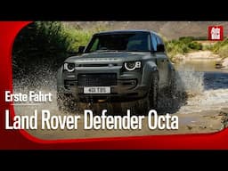 Neuer Defender Octa mit 635 PS | Erste Fahrt mit Thomas Geiger