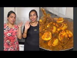 Tawa Anda Masala l Hindi Recipe l Archana & Sujata’s Kitchen 😍