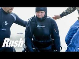 Rookie Miner Has A PANIC ATTACK Underwater & Gets FIRED | Bering Sea Gold