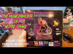 THE HUNCHBACK OF NOTRE DAME PLASTIC MODEL KIT