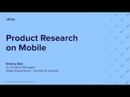 Product Research on Mobile