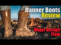 Danner Sharptail 17 inch Snake Boot: Major Design Flaw