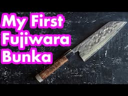 My Very FIRST Fujiwara Teruyasu Knife