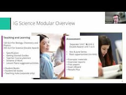 Planning Considerations for the New Modular International GCSE Chemistry course